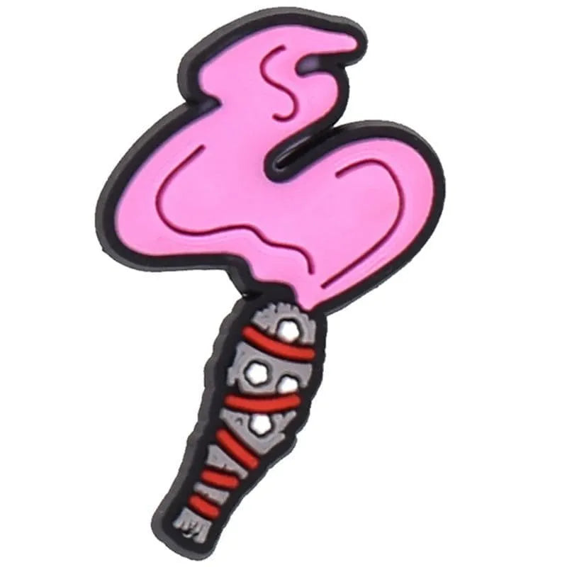 Smoke Torch Shoe Charm