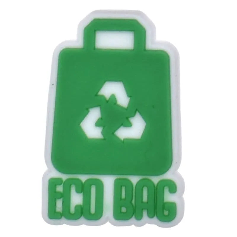 Eco Bag Shoe Charm
