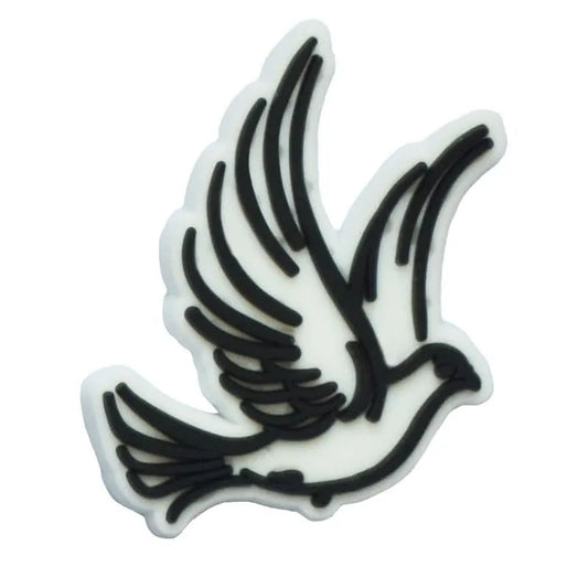 Eagle Flying Shoe Charm
