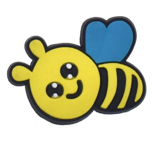 Happy Bumble Bee Shoe Charm