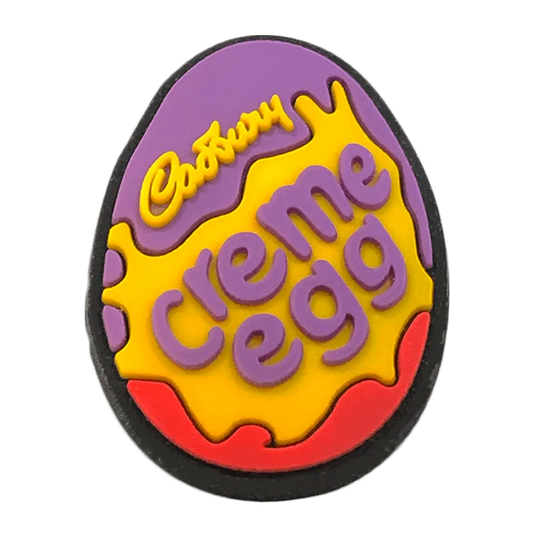 Cadbury Crème Egg British Food Shoe Charm