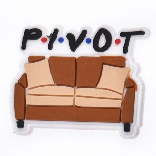 Friends Sofa 'Pivot' Shoe Charm