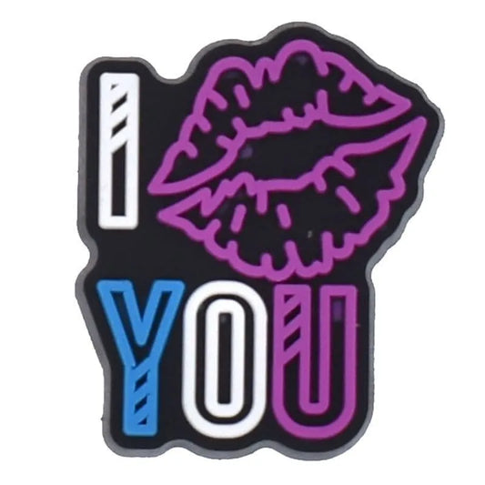 I Lips You Shoe Charm