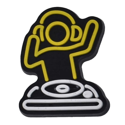 Disco Sign Shoe Charm