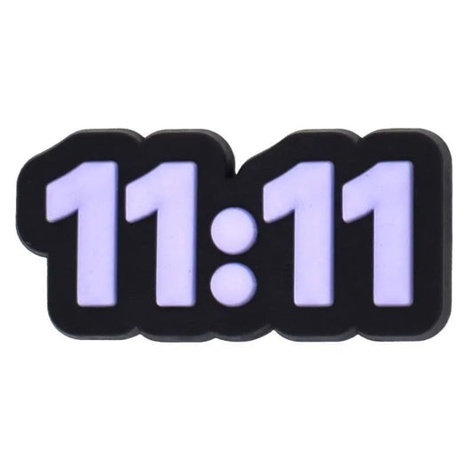 Angel Numbers 11:11 Shoe Charm