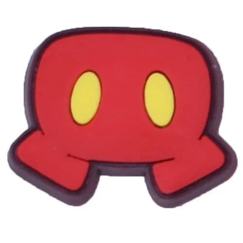 Mickey Mouse'S Red Trousers Shoe Charm