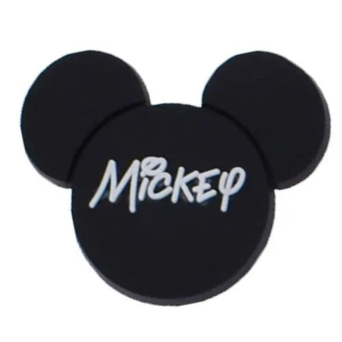 Mickey Sillouette Head Shoe Charm