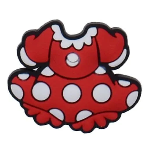 Minnie Mouse'S Red Dress Shoe Charm