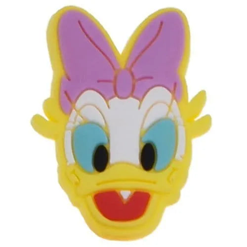 Smiling Daisey Duck'S Face Shoe Charm