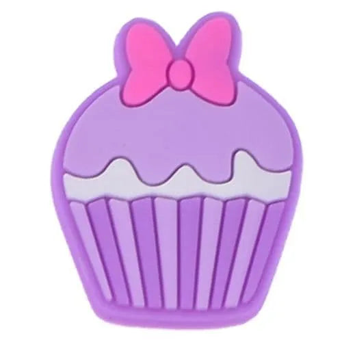 Daisey Duck Cupcake Shoe Charm