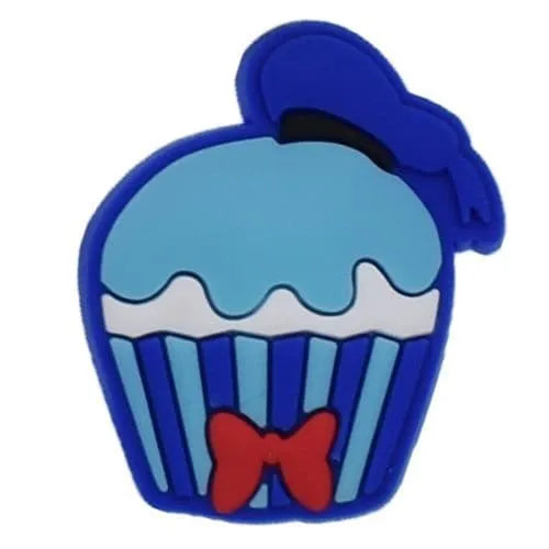 Donald Duck Cupcake Shoe Charm