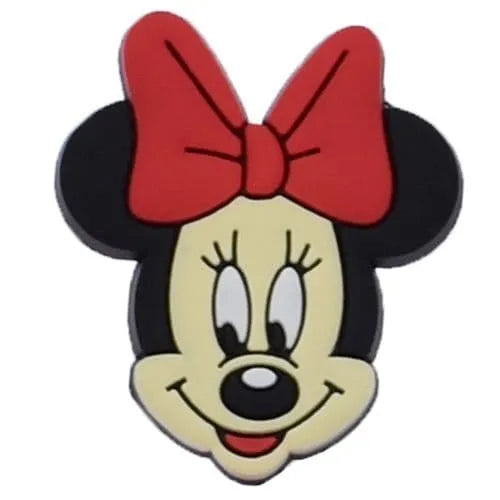 Smiling Minnie Mouse With Red Shoe Charm