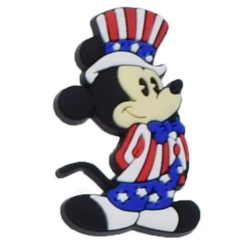 Mickey Mouse Proud American Shoe Charm