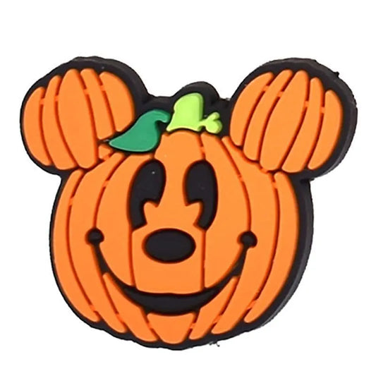 Mickey Mouse Pumkin Shoe Charm