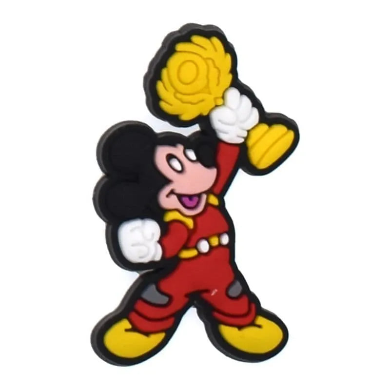 Mickey Mouse Trophy Held High Shoe Charm