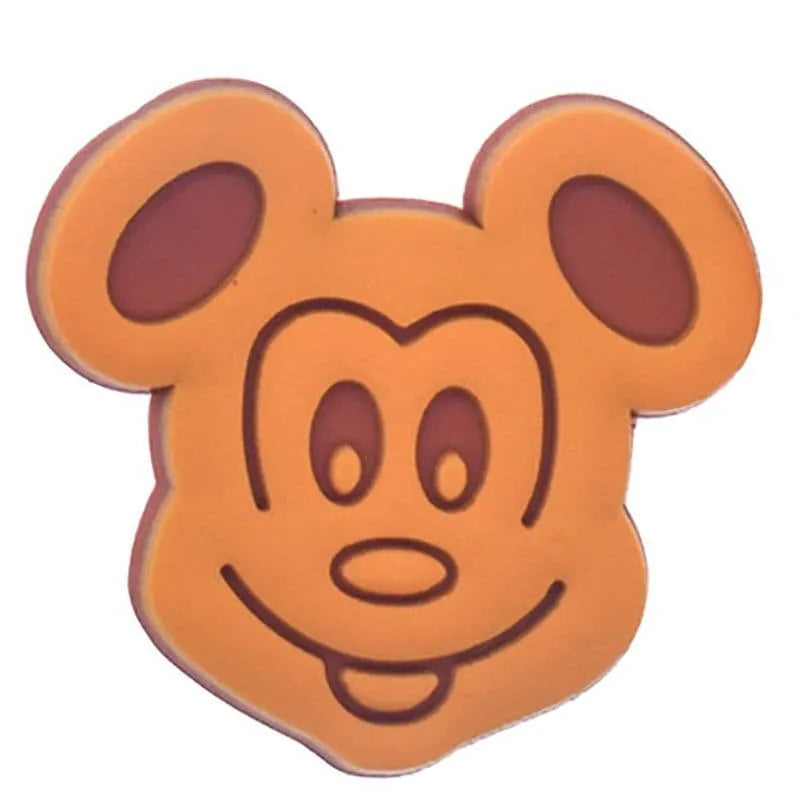 Mickey Waffle Head Shoe Charm