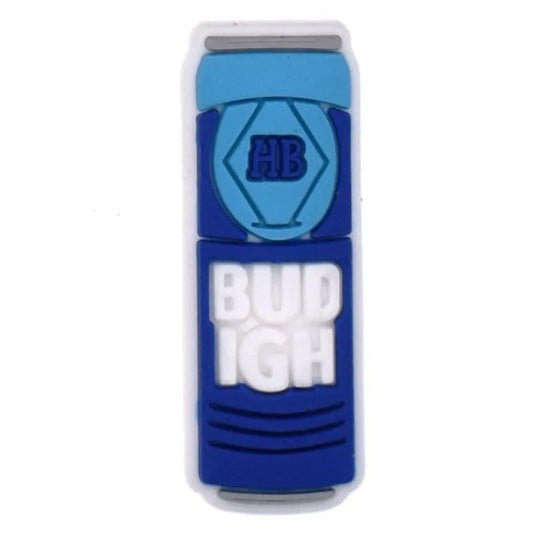 Bud I'Gh Light Seltzler Beer Can Shoe Charm