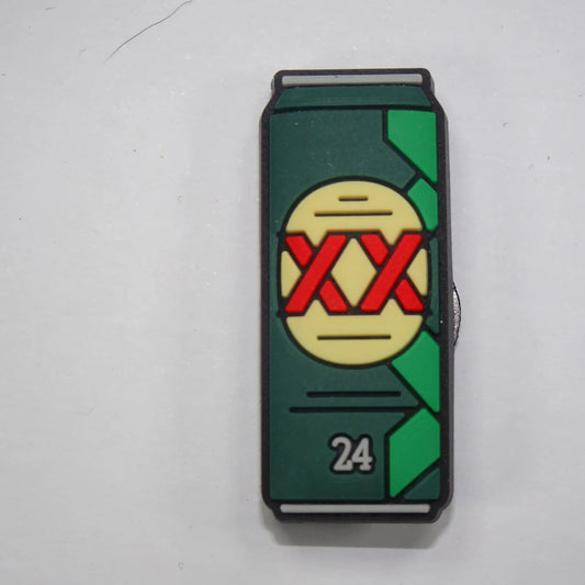 Dos Equis Xx 24 Beer Green Can Shoe Charm
