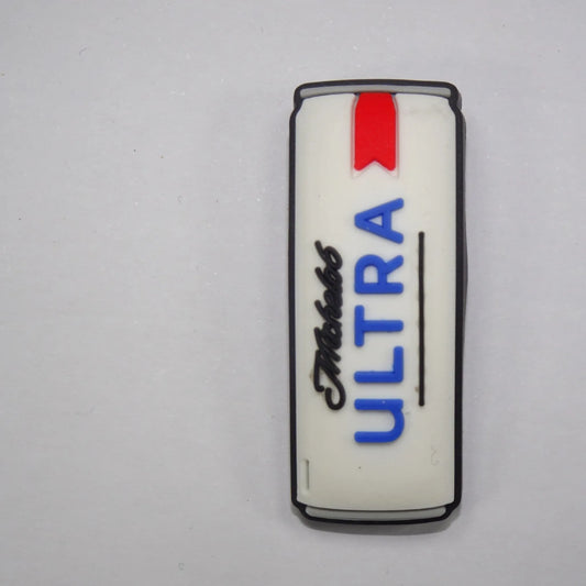 Michelob Ultra Beer White Can Shoe Charm