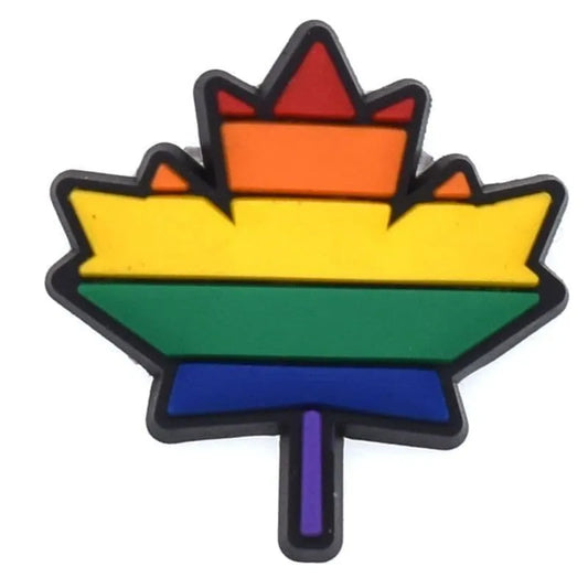 Maple Leaf Shoe Charm