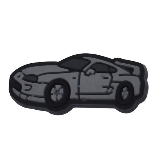 Grey Coupe Shoe Charm