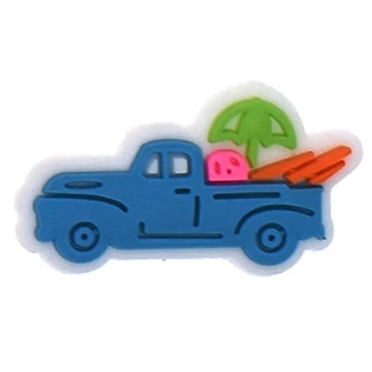 Blue Pickup Shoe Charm