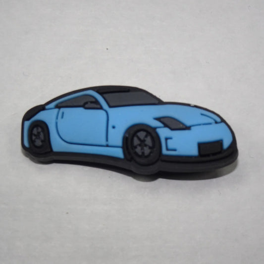 Blue Coupe Nissan Gtr Shoe Charm