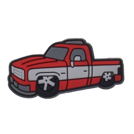 Silver Strip Pickup Shoe Charm