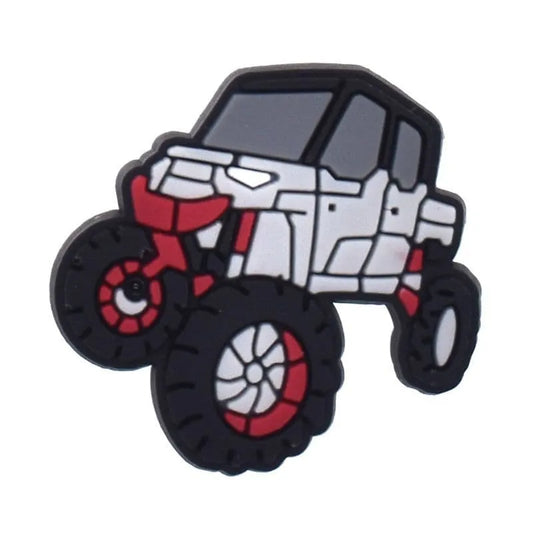 Big Wheel Jeep Shoe Charm