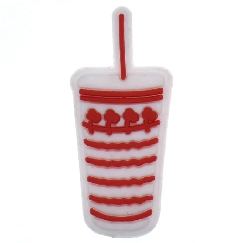 Cherry Soda Shoe Charm