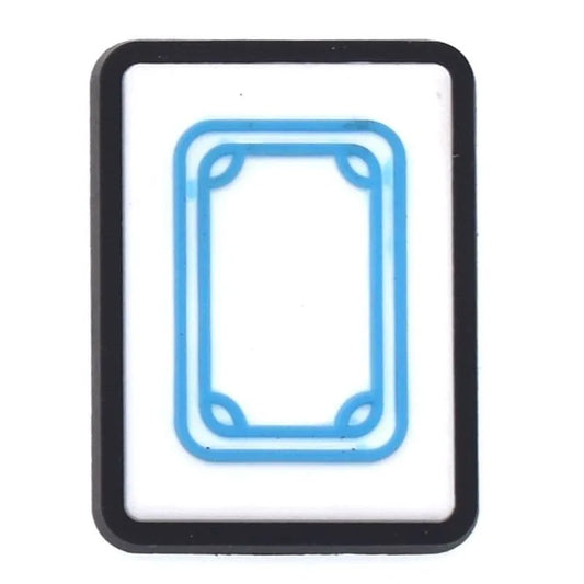 Mahjong Tile Blue Shoe Charm