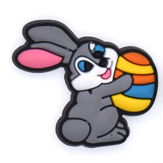 Easter Bunny Shoe Charm