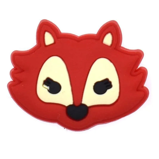 Fox Face Shoe Charm