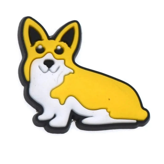 Corgi Dog Shoe Charm