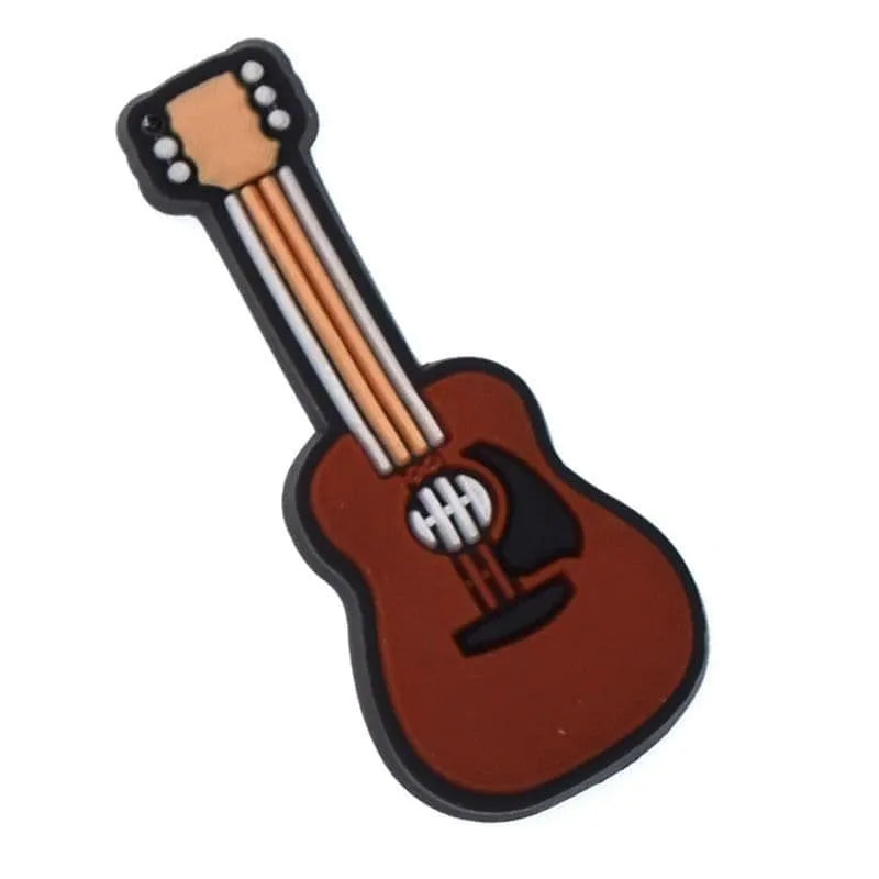 Spanish Guitar Shoe Charm