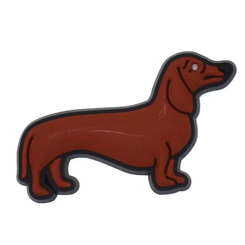 Sausage Dog Shoe Charm