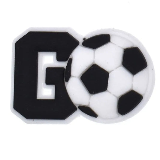 Go Soccer Shoe Charm