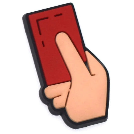 Red Ticket Shoe Charm