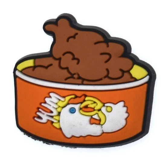 Fried Chicken Shoe Charm