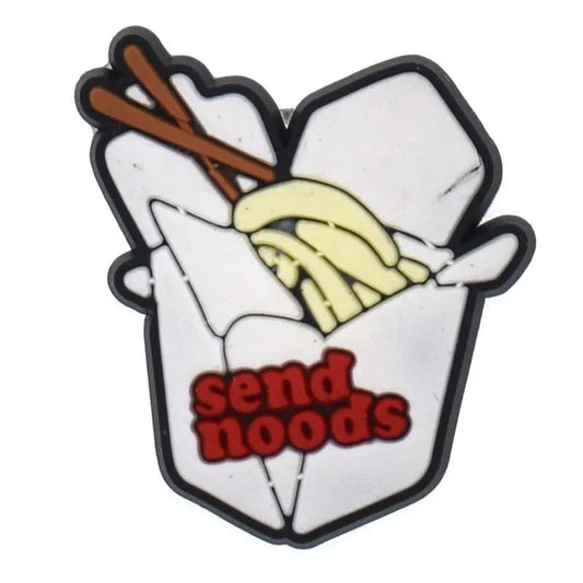 Noodle Box Shoe Charm