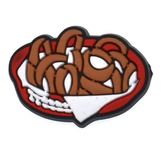 Pretzel Tray Shoe Charm