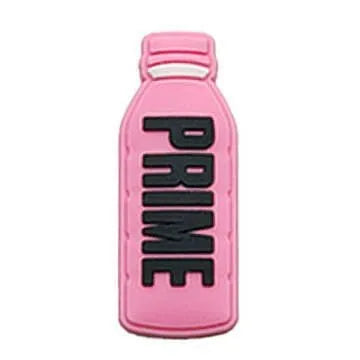 Prime Bottle Pink Shoe Charm