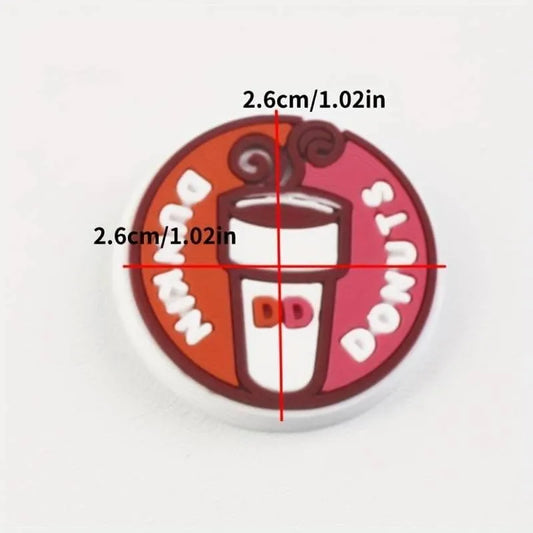 11 Assorted Dunkin Donuts 11 Shoe Charm