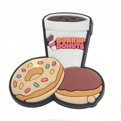 11 Assorted Dunkin Donuts 11 Shoe Charm