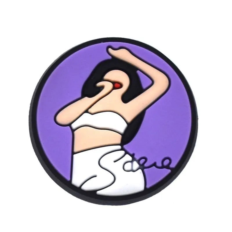 Seniorita Singer Shoe Charm