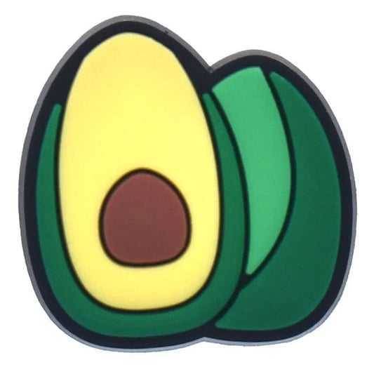 Cut Avacado Shoe Charm