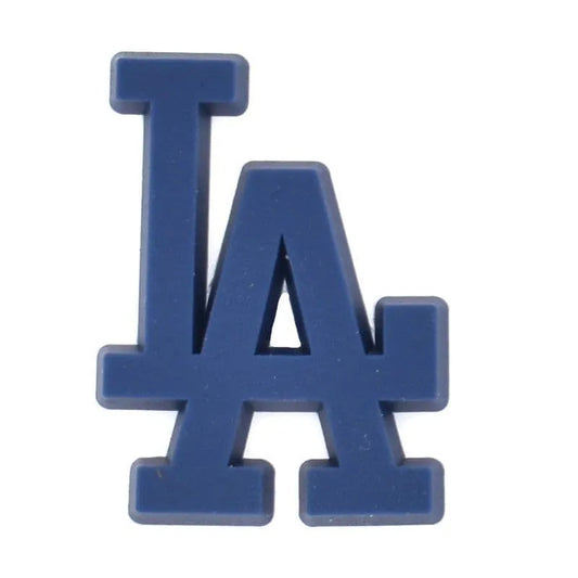 La Dodgers Baseball La Team Symbol Logo Dark Blue Shoe Charm