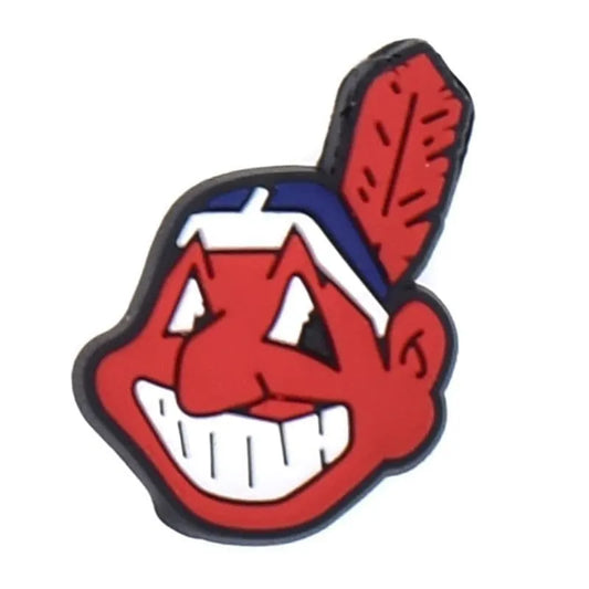 Cleveland Indians Baseball Team Sign Symbol Logo Shoe Charm