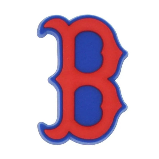 Boston Redsocks Baseball Team 'B' Symbol Shoe Charm