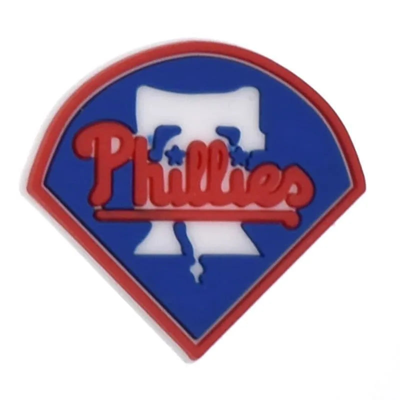 Philadelphia Phillies Baseball Team Badge Logo Symbol Shoe Charm